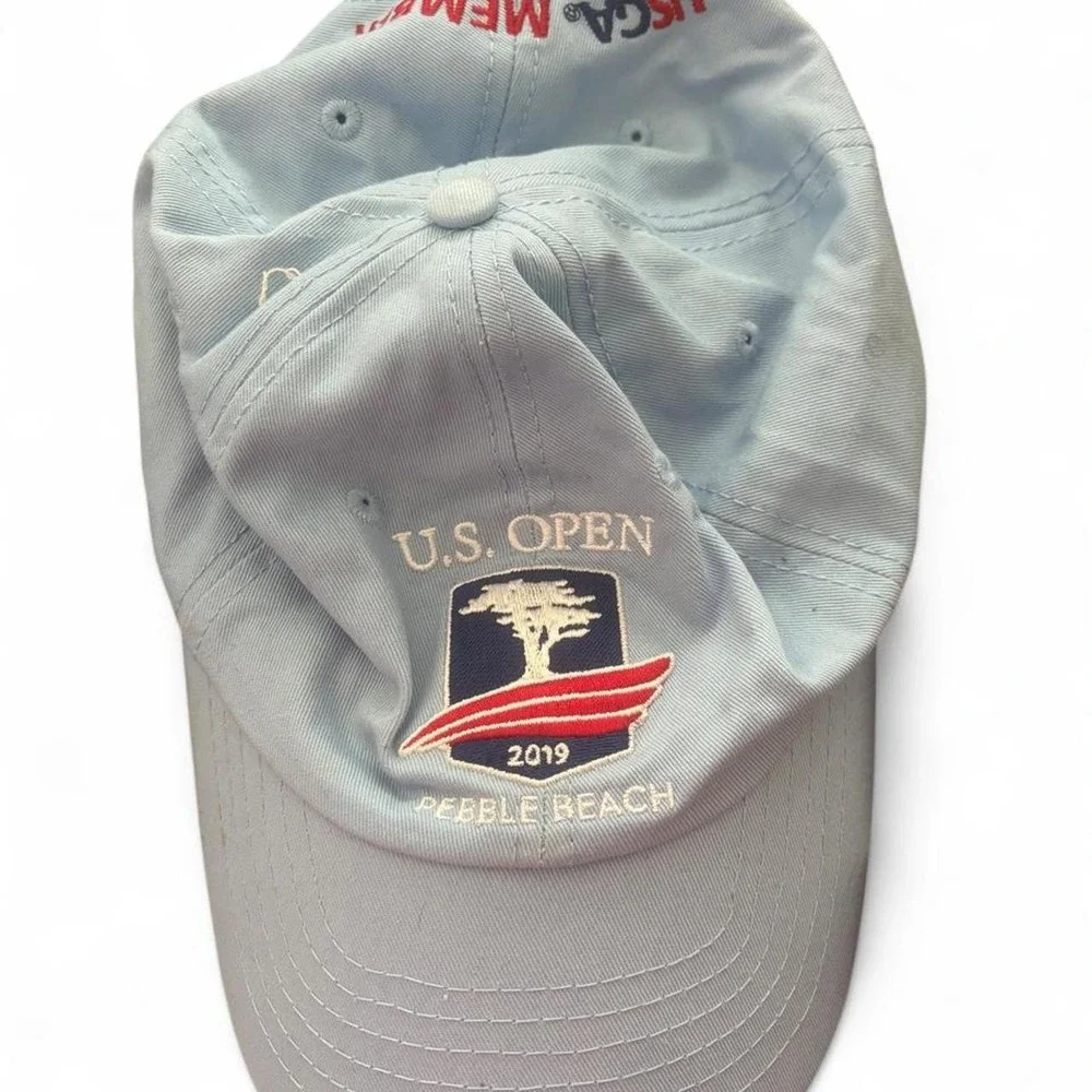 2019 U.S. Open Pebble Beach USGA Member Light Blue Golf Hat